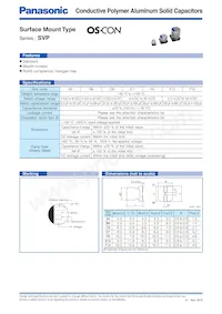 10SVP120M Datasheet Cover