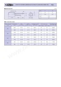 25PZE330M10X9 Datasheet Page 2