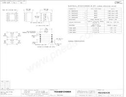 750310435 Datasheet Copertura