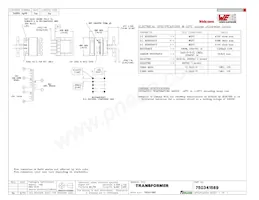 750341569 Datasheet Copertura