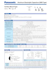 EEE-FC1C681P Datasheet Copertura