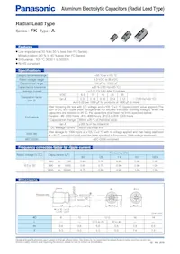 EEU-FK1V332SB Datasheet Cover