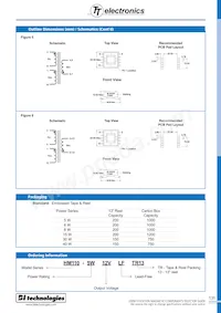 HM110-40W5VLFTR13 Datasheet Pagina 3