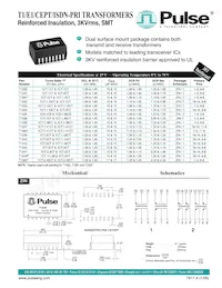 T1038 Datasheet Copertura