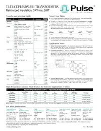 T1038 Datasheet Page 2
