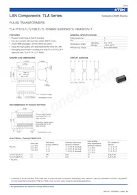TLA-3M601-RS Datasheet Pagina 2