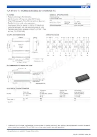 TLA-3M601-RS Datasheet Pagina 22