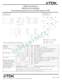 TRTEP13S-U587B015 Datasheet Copertura