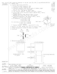 TTC-4035 Datasheet Cover