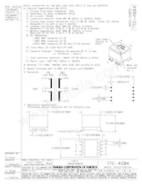 TTC-4084 Datasheet Cover