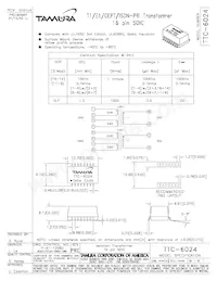 TTC-6024 Datasheet Cover