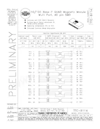 TTC-8114 Datasheet Cover