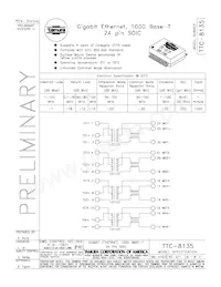 TTC-8135 Datasheet Copertura