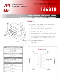 166B18數據表 封面