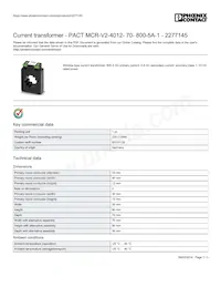 2277145 Datasheet Copertura