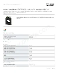 2277187 Datasheet Copertura