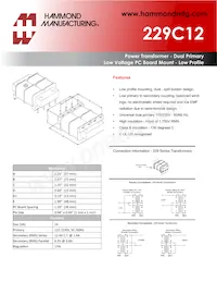 229C12 Datenblatt Cover