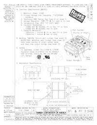 3FL20-125 Datasheet Copertura