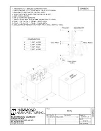 850C Datasheet Cover