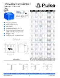 BV030-7712.0 Datasheet Cover