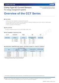 CCT323047-100-16-02 Datasheet Pagina 3