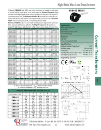 CR8420-100 Datasheet Cover