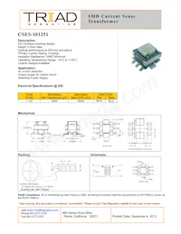CSE5-101251 Datenblatt Cover
