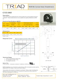 CST-1005-B Datenblatt Cover