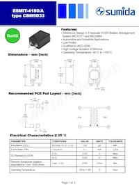 ESMIT-4180/A Datasheet Cover