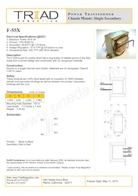 F-55X Datasheet Cover