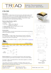 F28-200 Datasheet Cover