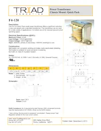 F4-120 Datasheet Copertura