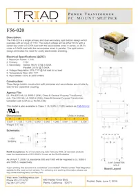 F56-020 Datenblatt Cover