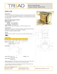 FD4-120數據表 封面