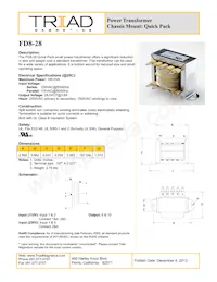 FD8-28 Datasheet Cover