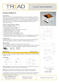 FS10-1200-C2數據表 封面
