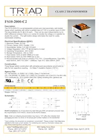 FS10-2000-C2 Datasheet Cover