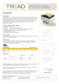 FS120-01 Datasheet Cover