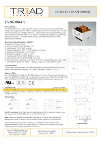 FS20-300-C2 Datasheet Copertura