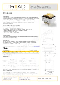 FS24-500 Datenblatt Cover