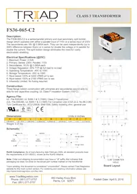 FS36-065-C2 데이터 시트 표지