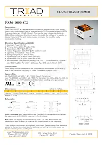 FS36-1000-C2 Datasheet Cover