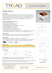 FS48-750-C2 Datasheet Cover