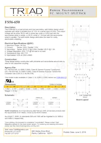 FS56-650 Datasheet Copertura