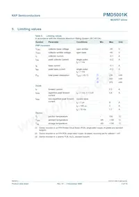 PMD5001K Datasheet Page 3