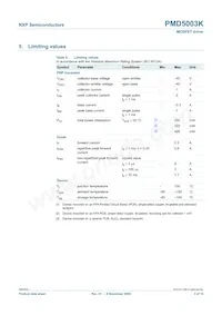 PMD5003K Datasheet Page 3