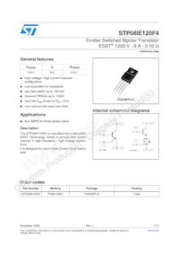 STP08IE120F4 Cover