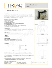 TCT40-02E07AB-B Datenblatt Cover