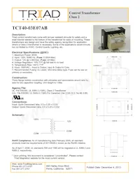 TCT40-03E07AB Datasheet Copertura