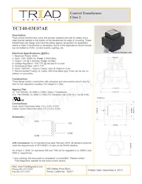 TCT40-03E07AE Datasheet Copertura